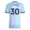 Maglia ufficiale Arsenal Sterling 30 Alternativa 2024-25 per Uomo